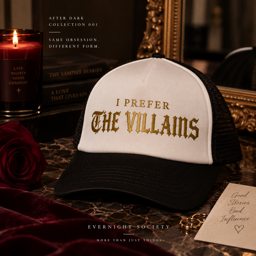 I Prefer The Villains Trucker Cap